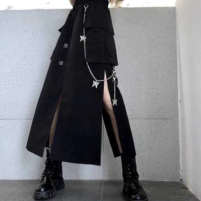 Harajuku Slim Retro Top + Mid-length Skirt FY027 - Egirldoll