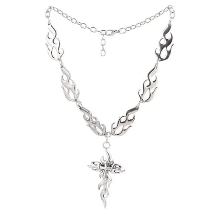 Hellfire Chain Choker EG0544 - Egirldoll