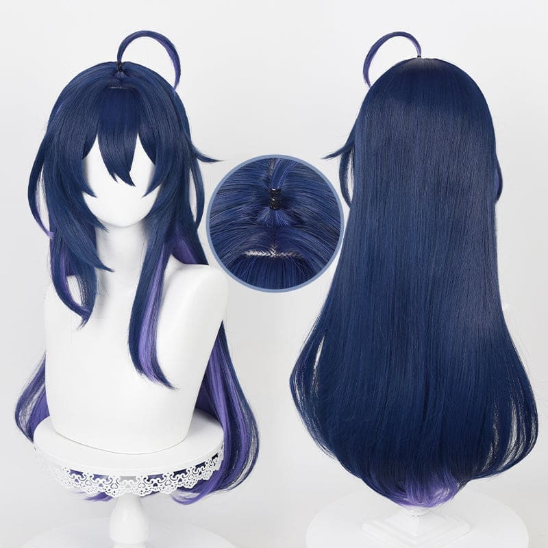 Honkai Star Rail Seele Long Blue Purple Mix Cosplay Wig