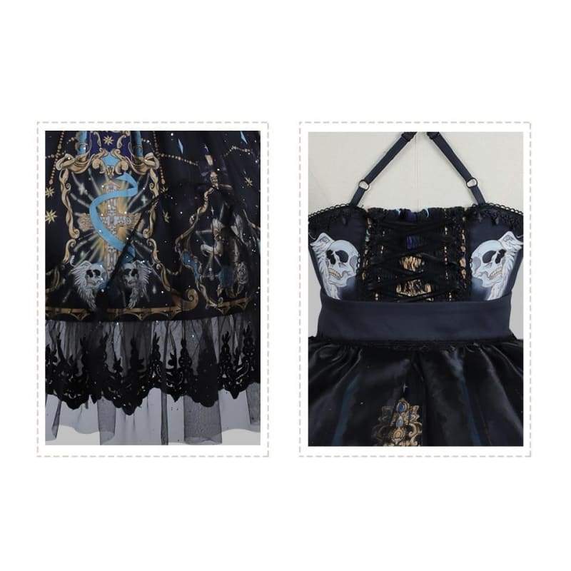 Japanese Fashion Gothic Vintage Lolita Princess Dress EG17503 - Egirldoll