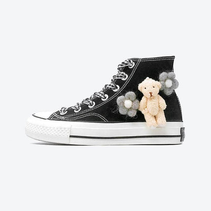 Japanese Hand Made Bear High Top Sneaker EG16743 - Egirldoll