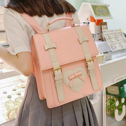 Japanese Heart Girls Cute School Bag Backpack EG16929 - Egirldoll