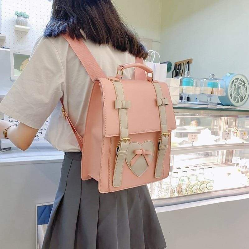 Japanese Heart Girls Cute School Bag Backpack EG16929 - Egirldoll