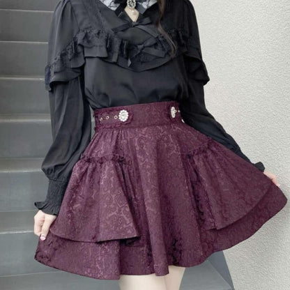 Jirai Kei Cute Black Pink Lovely Japanese Fashion Outfit