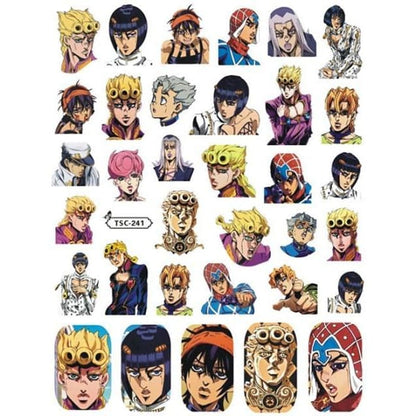 JO HERO TSC Cute Stone Age 3D Nail Art Finished Sticker Patch BE022 - Egirldoll