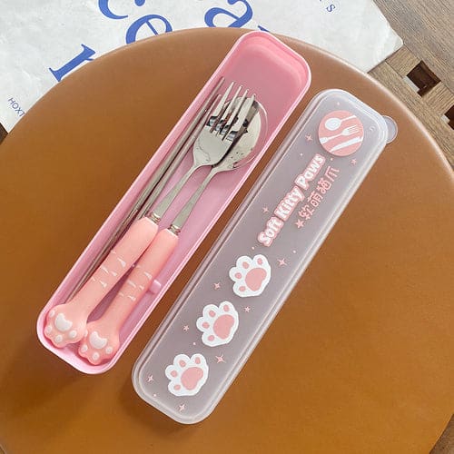 Kawaii Anime Cat Paw Spoon Set ON167 - Egirldoll
