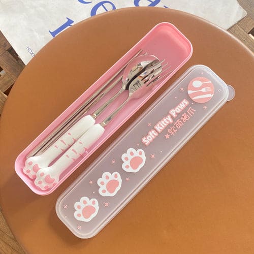 Kawaii Anime Cat Paw Spoon Set ON167 - Egirldoll