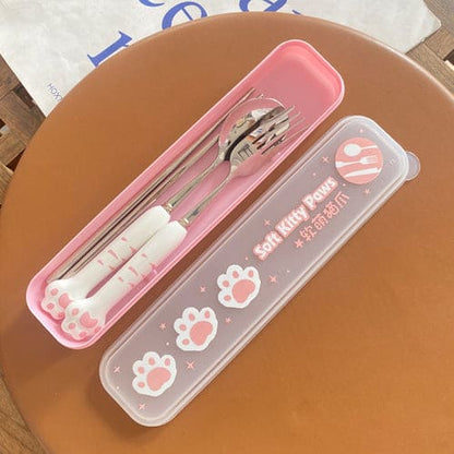 Kawaii Anime Cat Paw Spoon Set ON167 - Egirldoll