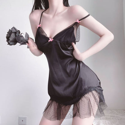 Kawaii Babydoll Silk Nightgown EG323 - Egirldoll