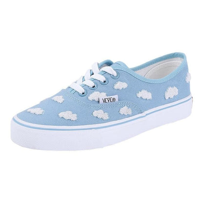 Kawaii Blue Low-cut Lace Sports Shoes FY012 - Egirldoll