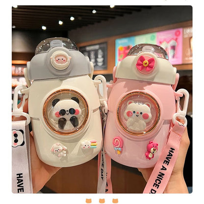 Kawaii Capsule Animals Water Bottles ON528 - Egirldoll