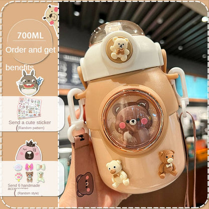 Kawaii Capsule Animals Water Bottles ON528 - Egirldoll