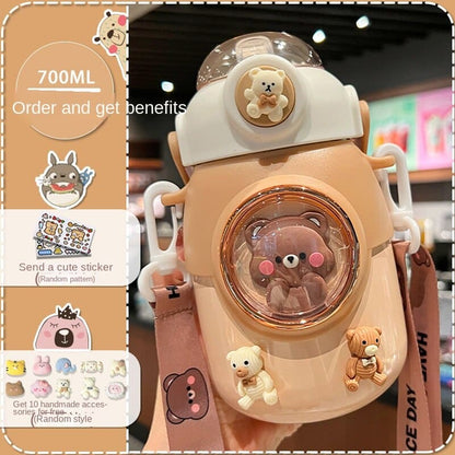 Kawaii Capsule Animals Water Bottles ON528 - Egirldoll