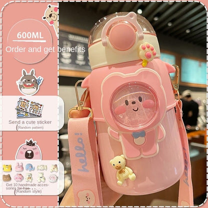 Kawaii Capsule Animals Water Bottles ON528 - Egirldoll