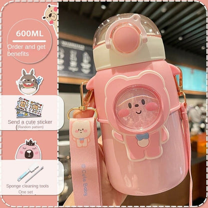 Kawaii Capsule Animals Water Bottles ON528 - Egirldoll