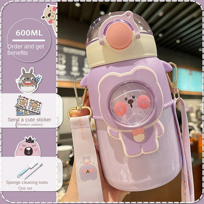 Kawaii Capsule Animals Water Bottles ON528 - Egirldoll