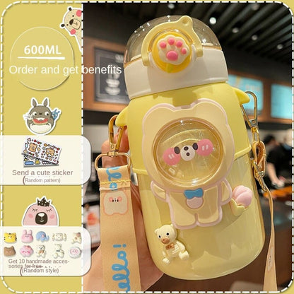 Kawaii Capsule Animals Water Bottles ON528 - Egirldoll