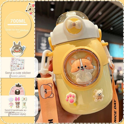 Kawaii Capsule Animals Water Bottles ON528 - Egirldoll