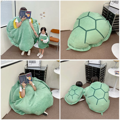 Kawaii Cartoon Green Turtle Plush ON244 - Egirldoll