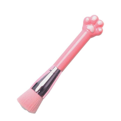 Kawaii Cat Paw Fluffy Makeup Brush ME65 - Egirldoll