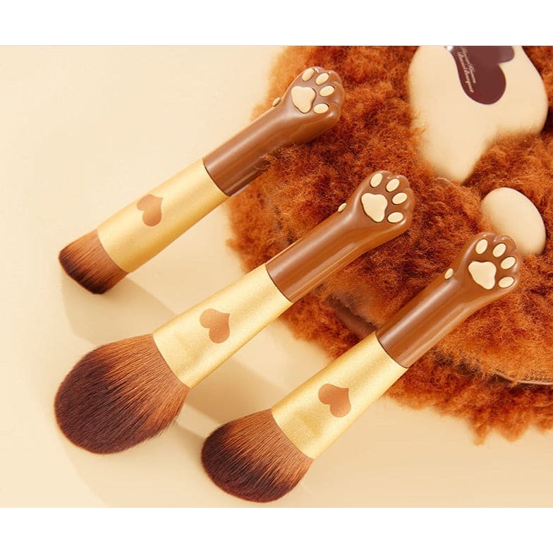 Kawaii Cat Paw Fluffy Makeup Brush ME65 - Egirldoll