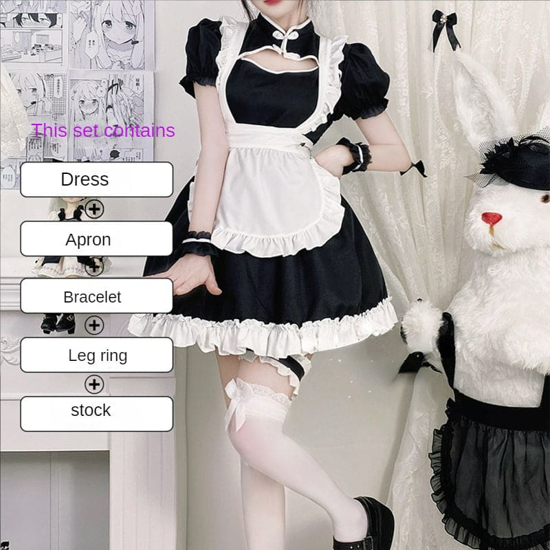 Kawaii Chinese Style Sweet Maid ON647 - S / Set (with stock)