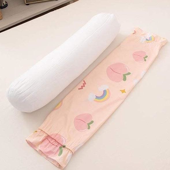 Kawaii Comfy Pastel Peaches Plush Hold Hug Pillow SP16441 - Egirldoll