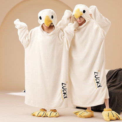 Kawaii Couples Funny Cartoon Pajamas ON251 - Egirldoll