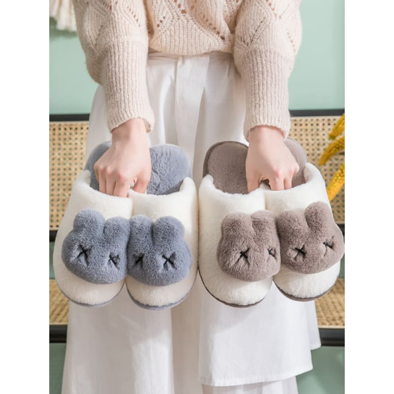 Kawaii Cute Aimal Lovers' Slippers ME40 - Egirldoll