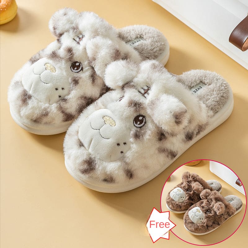 Kawaii Cute Aimal Lovers' Slippers ME40 - Egirldoll