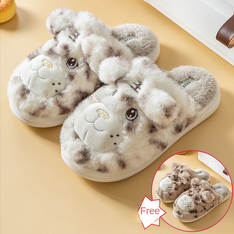 Kawaii Cute Aimal Lovers' Slippers ME40 - Egirldoll