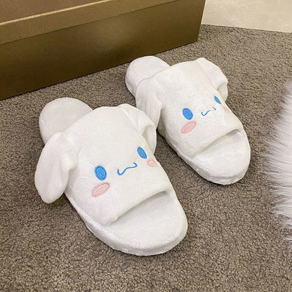 Kawaii Cute Animal Fleece Slippers ME39 - Egirldoll