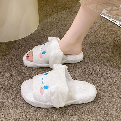 Kawaii Cute Animal Fleece Slippers ME39 - Egirldoll