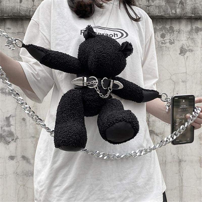 Kawaii Cute Black Bear Bag EG416 - Egirldoll