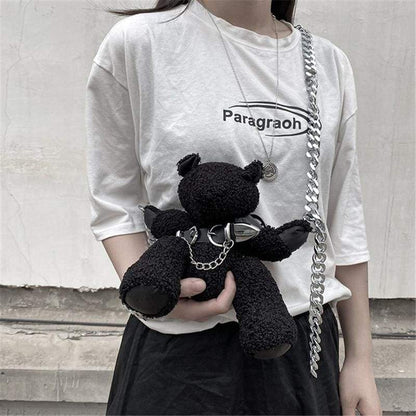 Kawaii Cute Black Bear Bag EG416 - Egirldoll