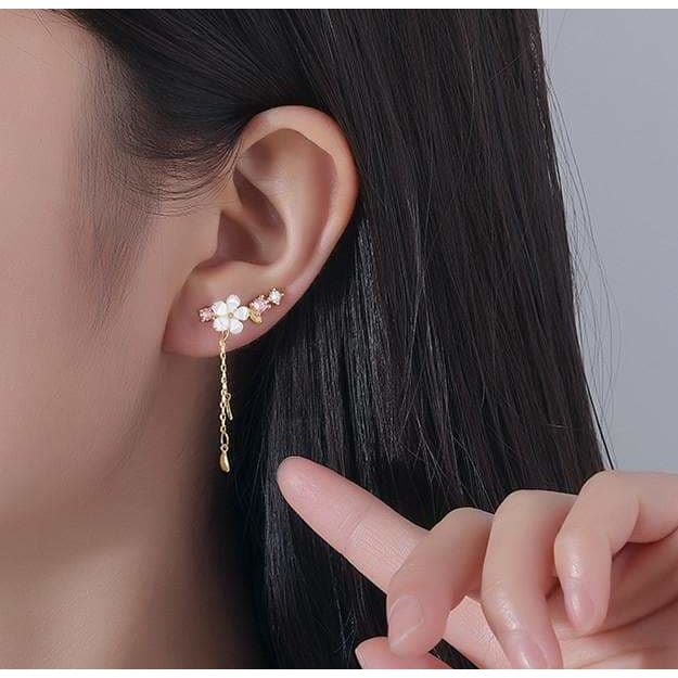 Kawaii Fashion Sakura Cute Earring Clip SP16166 - Egirldoll