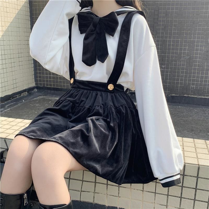 Kawaii Girl Bowknot Seifuku Outfit EE0839 - Egirldoll