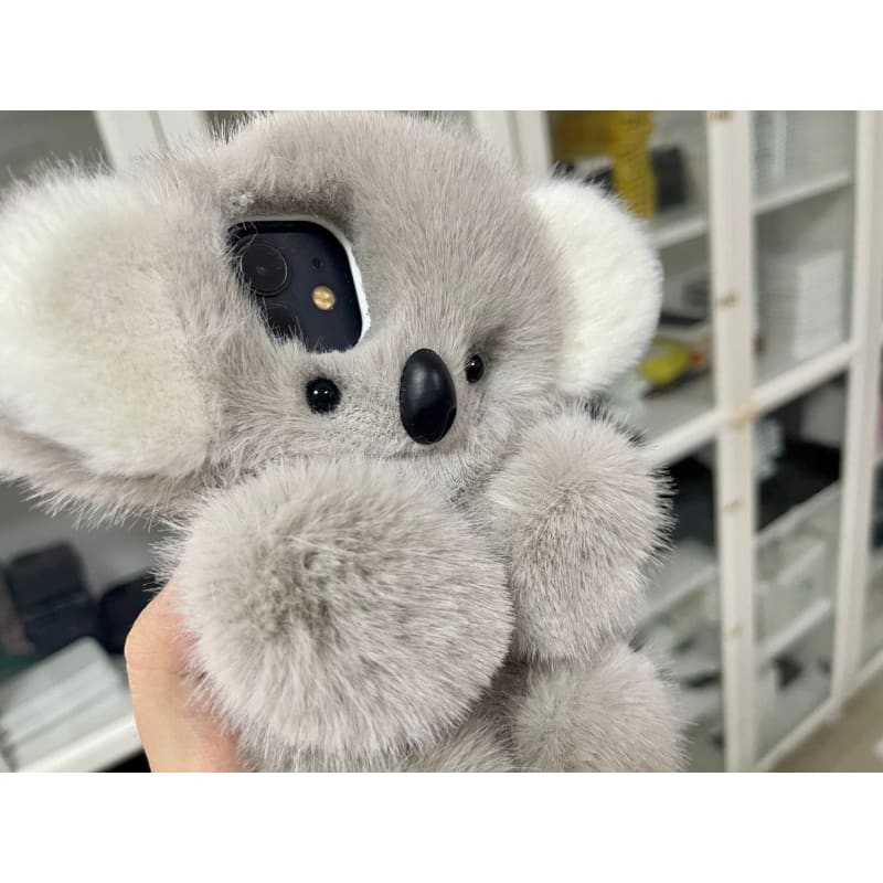 Kawaii Koala Fluffy Phone Case ON605 - phone case