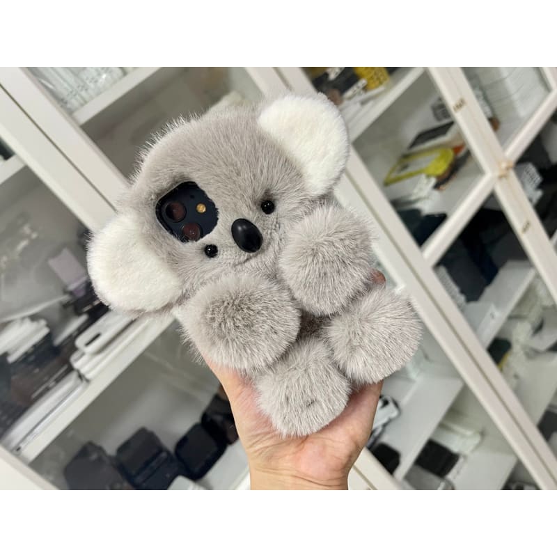 Kawaii Koala Fluffy Phone Case ON605 - phone case