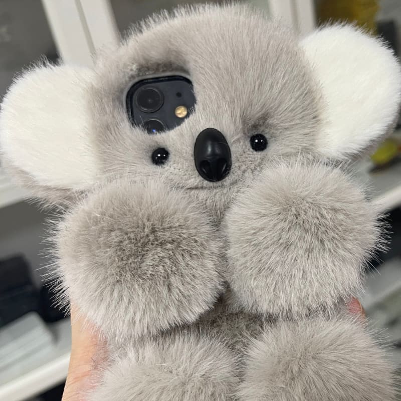 Kawaii Koala Fluffy Phone Case ON605 - phone case