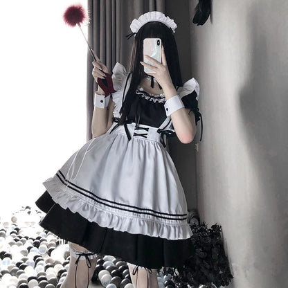 Kawaii Lolita Maid Outfit Cute Maid Dress EG201 - Egirldoll