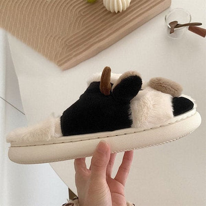 Kawaii Milk Cow Slippers Kimi - Egirldoll