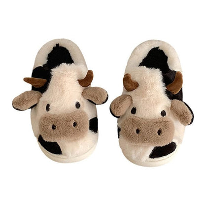 Kawaii Milk Cow Slippers Kimi - Egirldoll