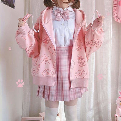 Kawaii Piggy Coat SP15711 - Egirldoll