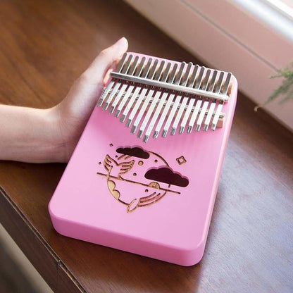 Kawaii Pink Pastel Whale Kalimba Thumb Instrument SP16013 - Egirldoll