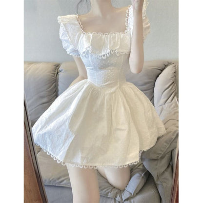 Kawaii Sweet Girl White Fairy Dress ON85 - Egirldoll