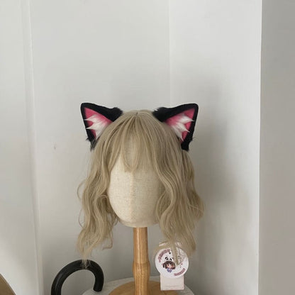 King Of Glory Kawaii Angela Neko Black Cat Ears Cosplay 