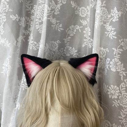 King Of Glory Kawaii Angela Neko Black Cat Ears Cosplay 