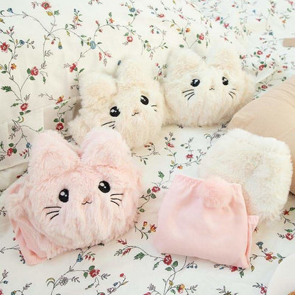 Kitty Ears Cartoon Cute Plush Lingerie Set EG15527 - Egirldoll