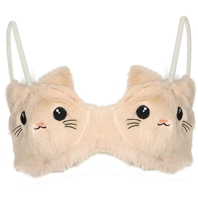 Kitty Ears Cartoon Cute Plush Lingerie Set EG15527 - Egirldoll